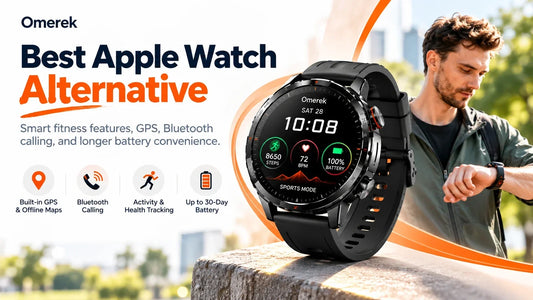 Best Apple Watch alternative Legion Pro smartwatch with GPS, Bluetooth calling, fitness tracking and long battery life