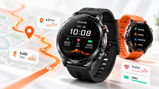 Best GPS smartwatch with fitness tracking, route monitoring, heart rate data and activity features