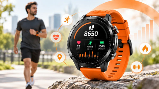 Best smartwatch for step counting with fitness tracking, heart rate monitoring, activity progress and outdoor workout features