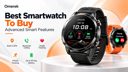 Best smartwatch to buy with advanced smart features including GPS, Bluetooth calling, fitness tracking and long battery life