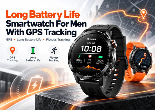 Best smartwatch with long battery life for men featuring GPS tracking, fitness tracking and Legion Pro smartwatch