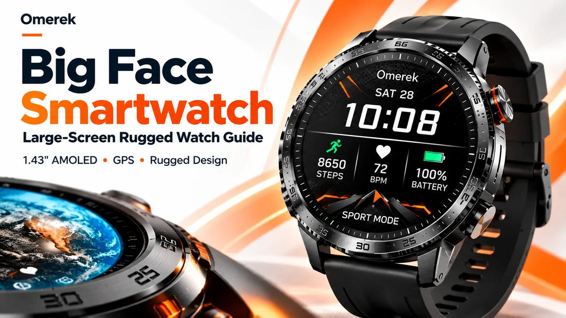 Big face smartwatch Legion Pro with large AMOLED screen and rugged design