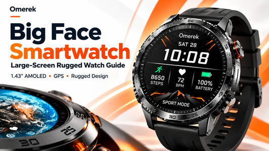 Big face smartwatch Legion Pro with large AMOLED screen and rugged design