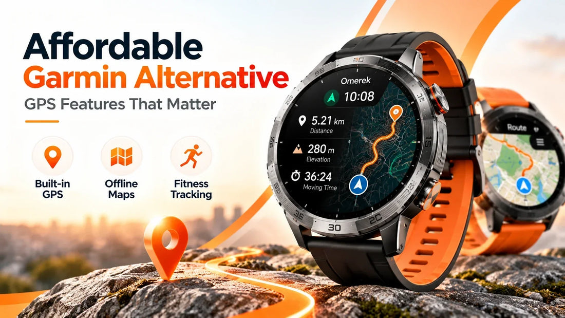 garmin cheaper alternative Legion Pro smartwatch with built-in GPS offline maps and fitness tracking