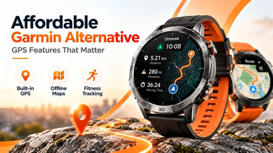 garmin cheaper alternative Legion Pro smartwatch with built-in GPS offline maps and fitness tracking