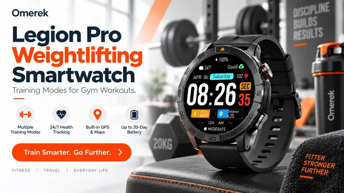 Legion Pro smartwatch for weightlifting with training modes in a gym setting
