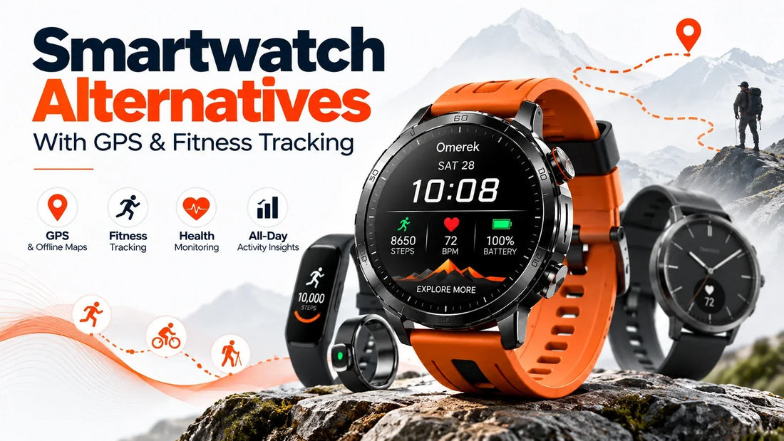 Smartwatch alternatives with GPS and fitness tracking featuring Legion Pro and alternative wearable styles