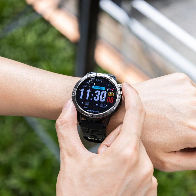 Legion Pro GPS smartwatch worn on wrist