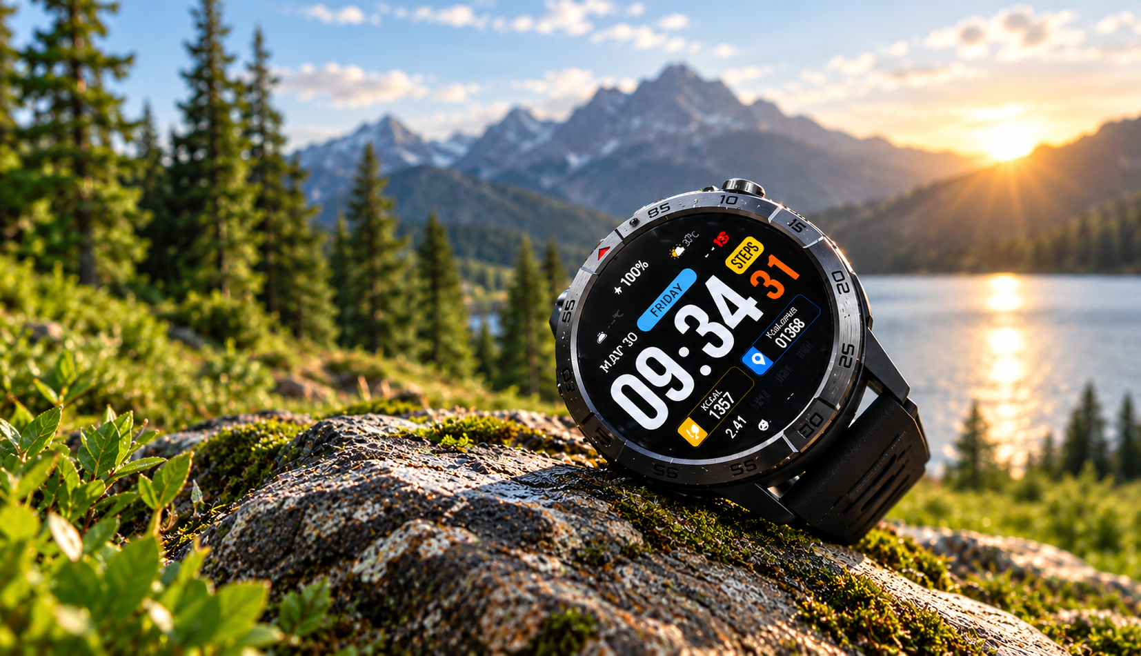Legion Pro GPS smartwatch with Bluetooth calling