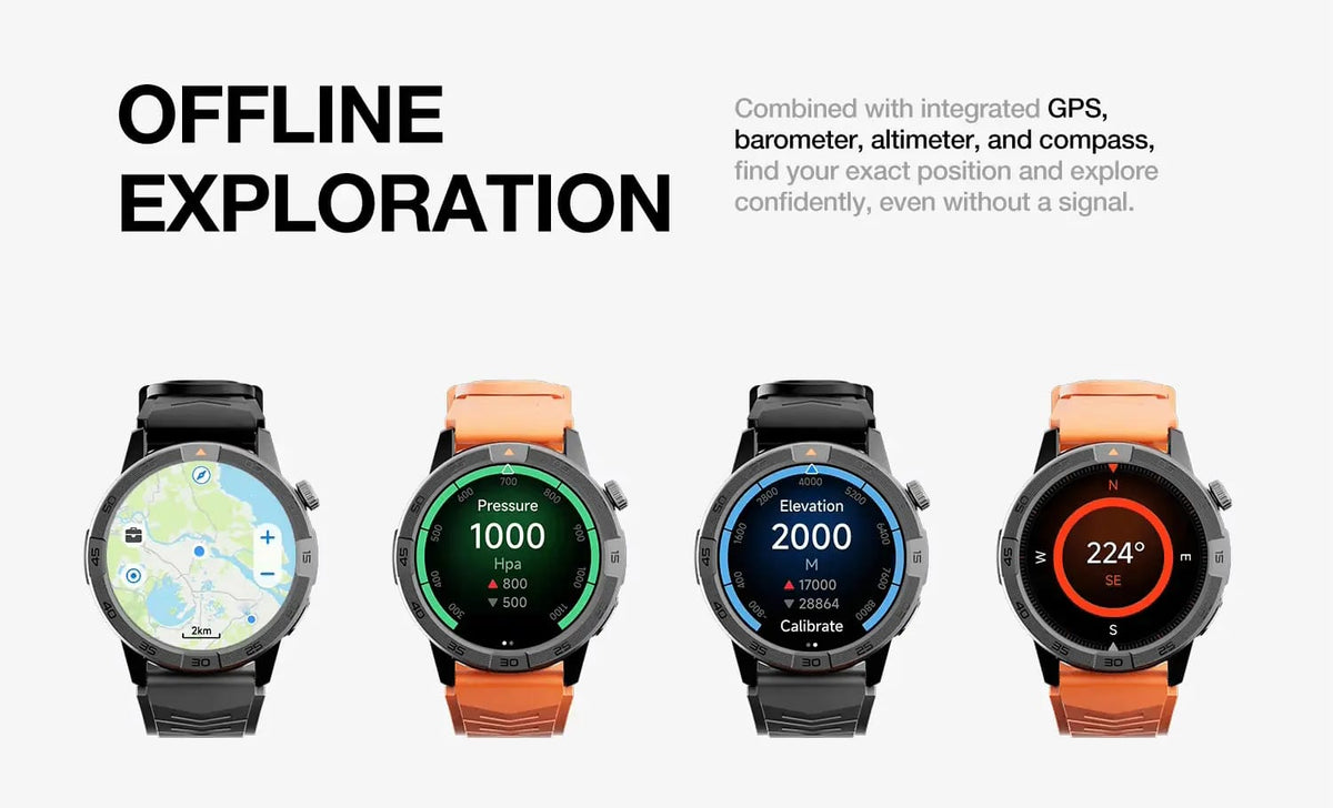 Legion Pro GPS smartwatch with offline maps
